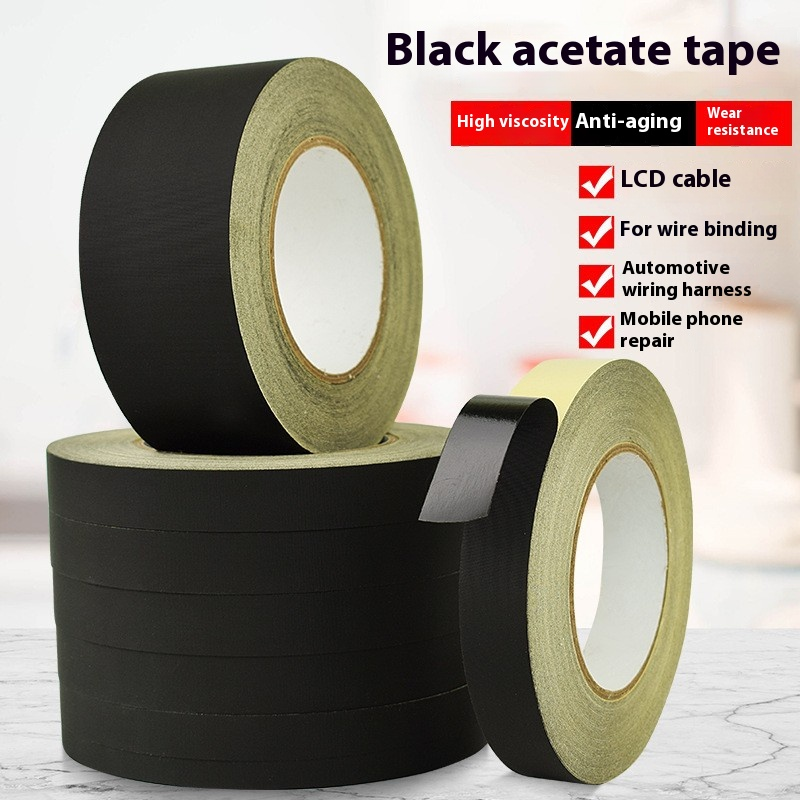 Wire harness insulation flame retardant acetate tape automotive wire harness winding adhesive