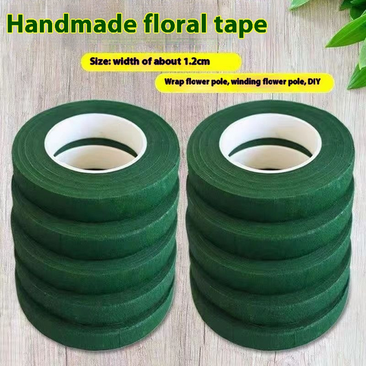 DIY handmade materials for garland flower stems, edge wrapping tape, paper tape