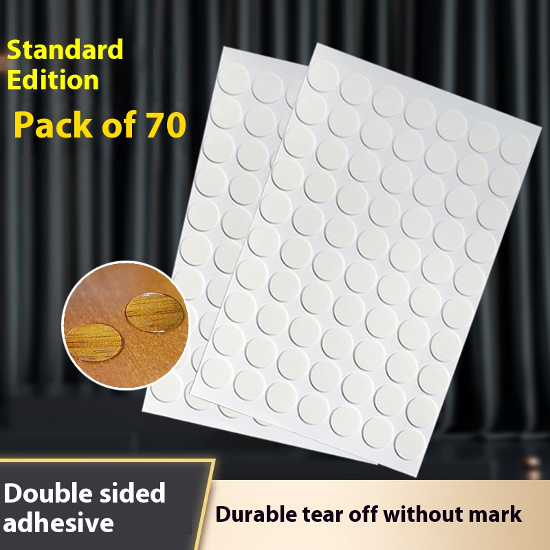 Transparent round acrylic double-sided adhesive nano seamless adhesive strong decoration seamless round dot adhesive