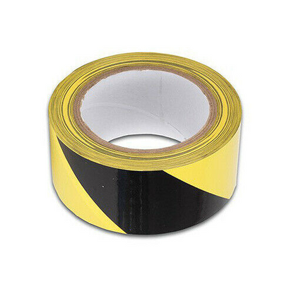 High Visibility Vinyl PVC Warning Tape Floor Marking Tape for Facility Warning Lane Marking