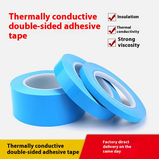 High temperature water resistant thermal conductive double sided adhesive transfer tape with various specifications and can be customized