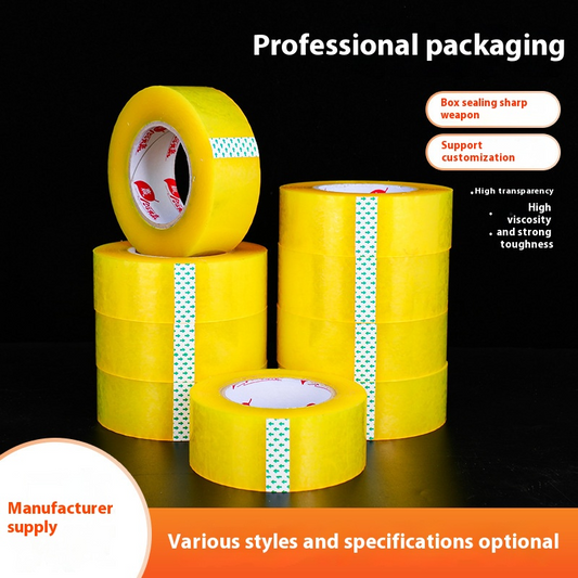 Sealing tape packaging express transparent tape with various specifications